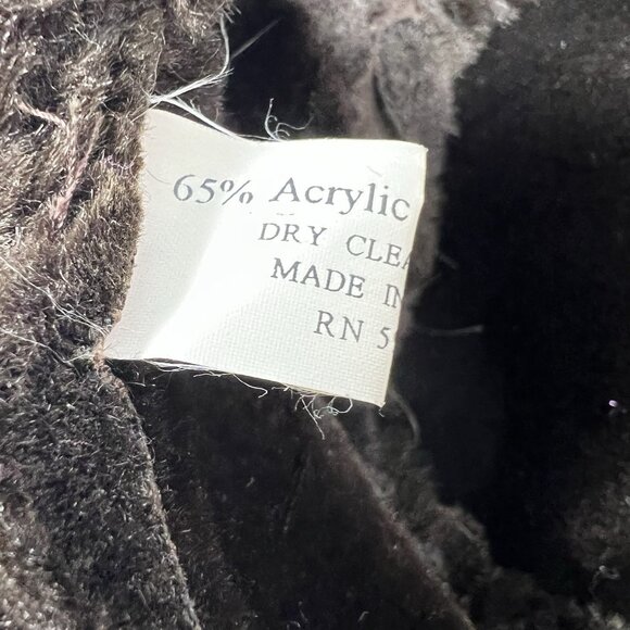 Daniele Meucci Faux Fur Italian Rollable Bucket Hat Cap Winter Crushable Retro - Picture 10 of 11